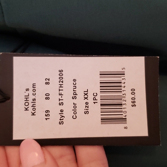 Caliville Men's Stretch Hoodie Spruce - Size XXL - Picture 8 of 10